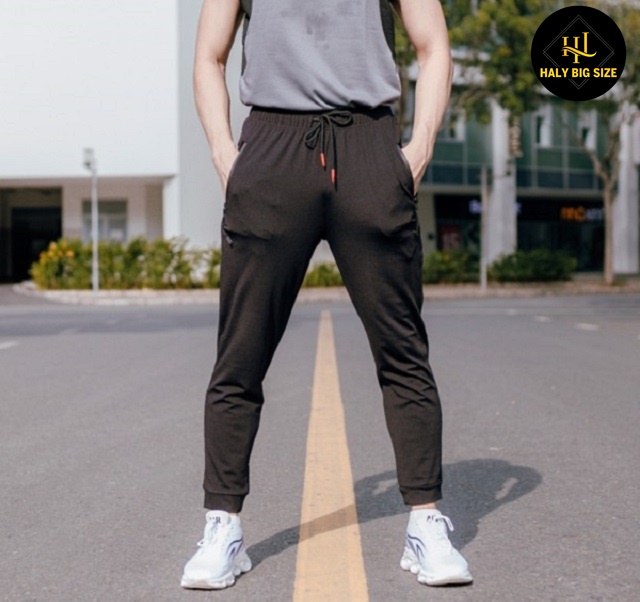 Quần jogger chất liệu thun