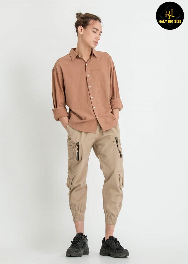 Quần jogger túi hợp