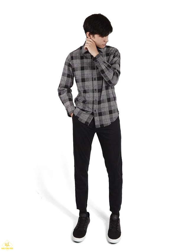 Phoi-hop-ao-so-mi-ke-caro-voi-quan-kaki