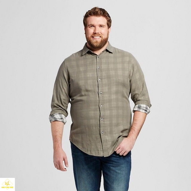 Cách chọn áo sơ mi nam cho người béo bụng