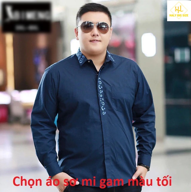 Áo sơ mi gam màu tối