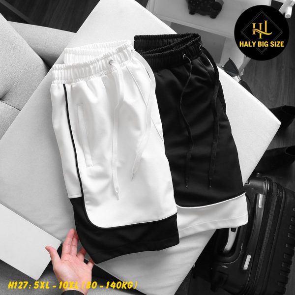Quần short thun nam big size H127