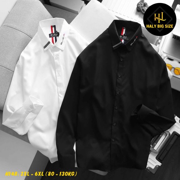 áo sơ mi nam big size h148