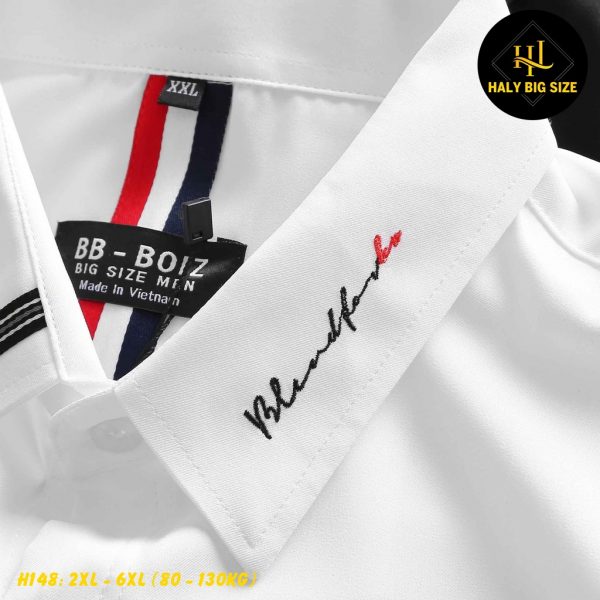 áo sơ mi nam big size h148