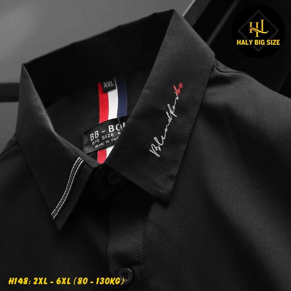áo sơ mi nam big size h148