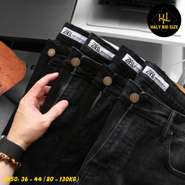 Quần short jean big size nam H150