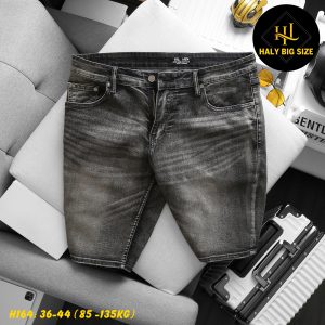 Quần short jean nam big size H164
