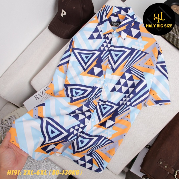 Áo sơ mi nam big size H191