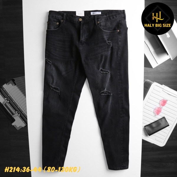 Quần jean nam big size H214