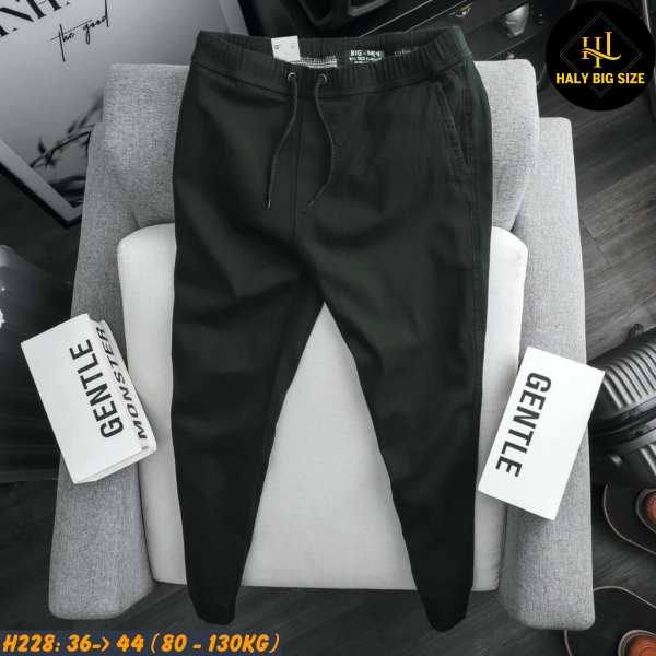 Quần jogger kaki nam big size H228