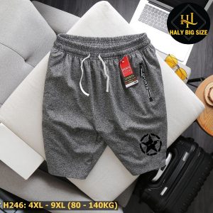 Quần short thun nam big size h246