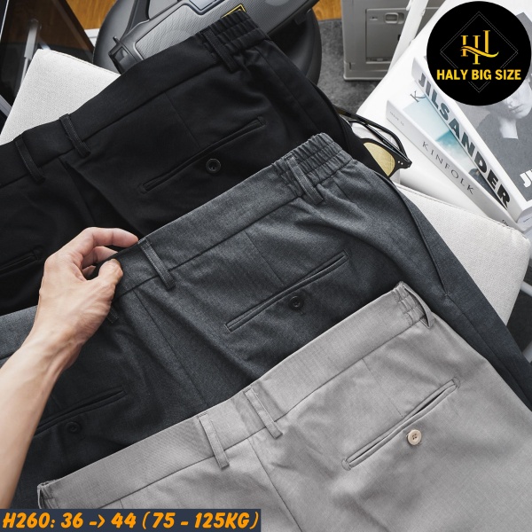 Quần tây nam big size H260