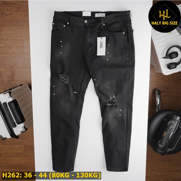 Quần jean nam big size H262