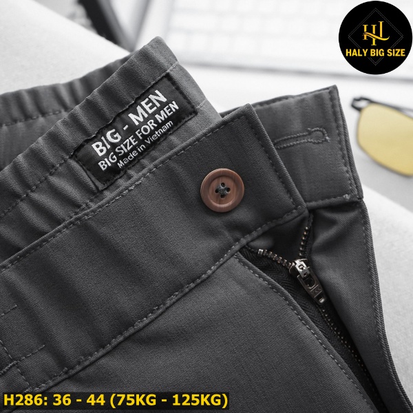 quần short kaki big size H286