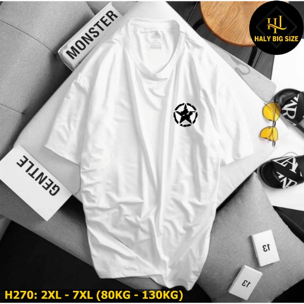 áo thun nam big size h270