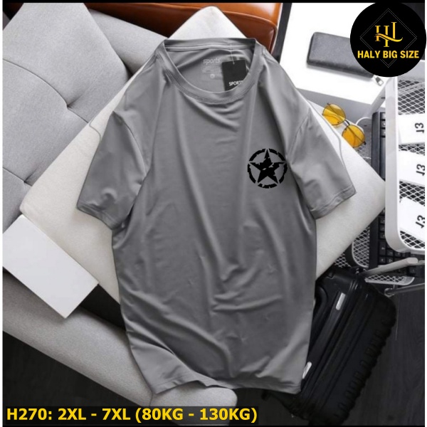 áo thun nam big size h270