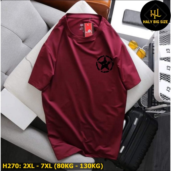 áo thun nam big size h270