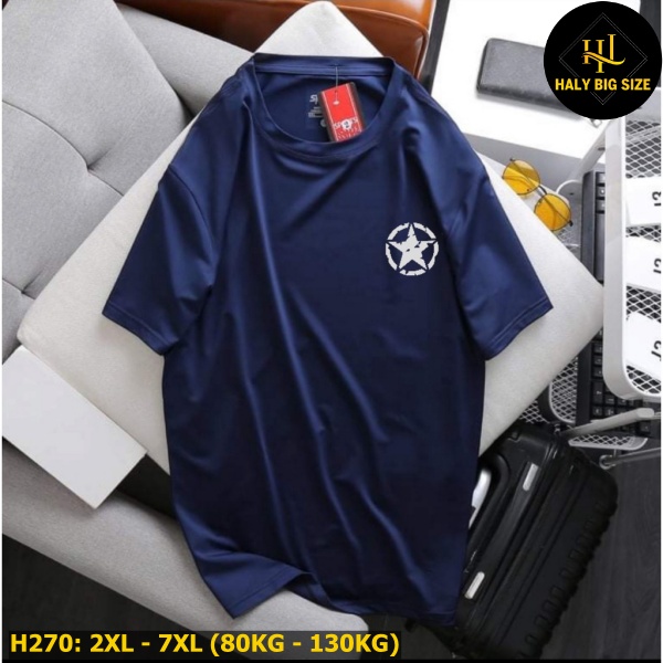 áo thun nam big size h270