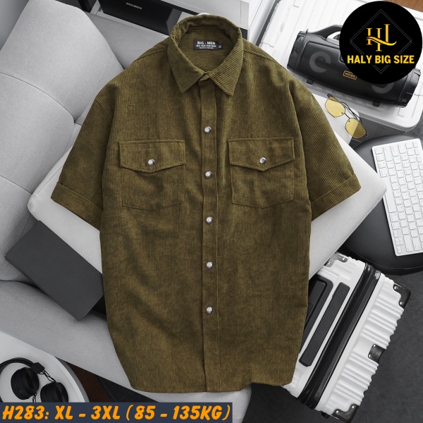 Áo sơ mi nam big size H283