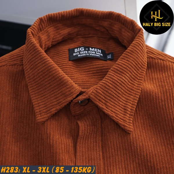 Áo sơ mi nam big size H283