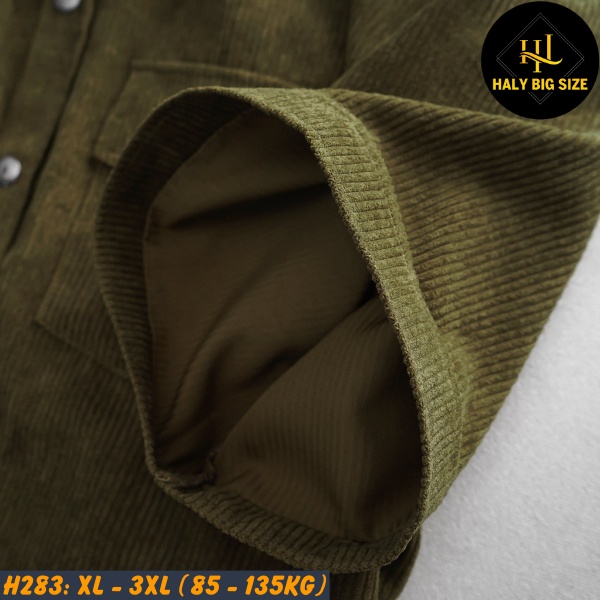 Áo sơ mi nam big size H283
