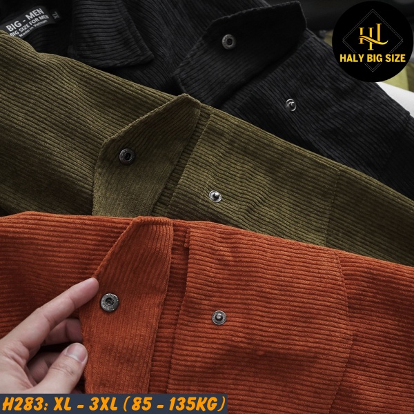 Áo sơ mi nam big size H283