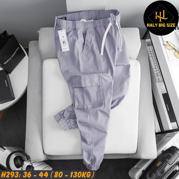 Quần jogger kaki nam big size H293