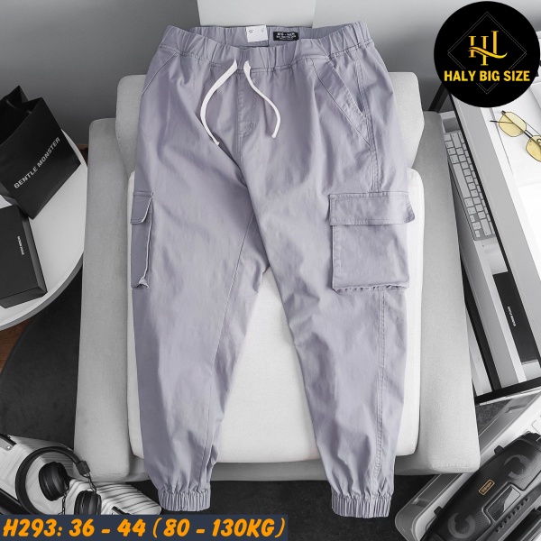 Quần jogger kaki nam big size H293