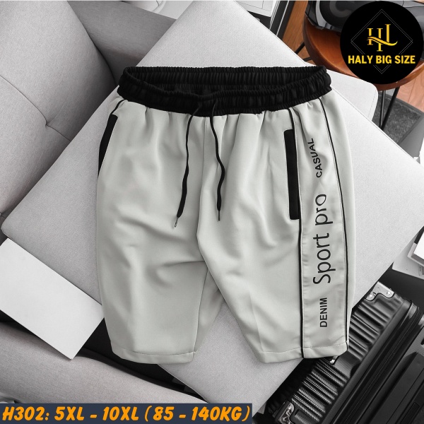Quần short thun nam big size H302