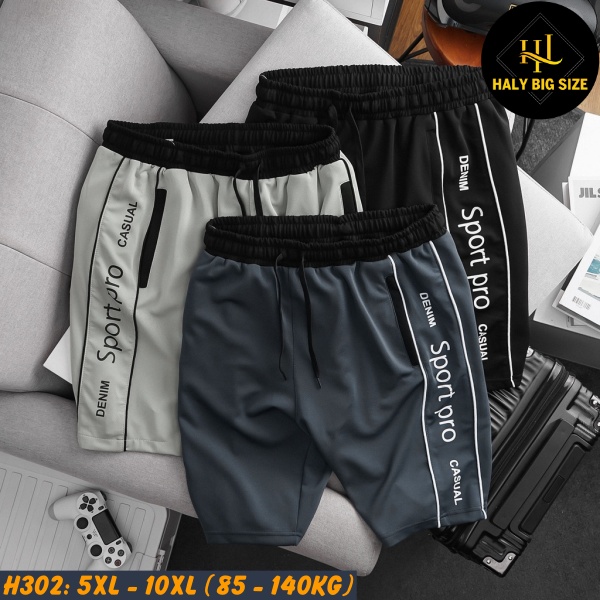 Quần short thun nam big size H302
