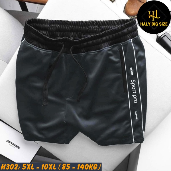 Quần short thun nam big size H302