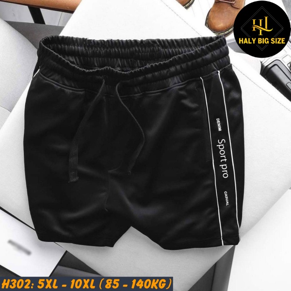 Quần short thun nam big size H302