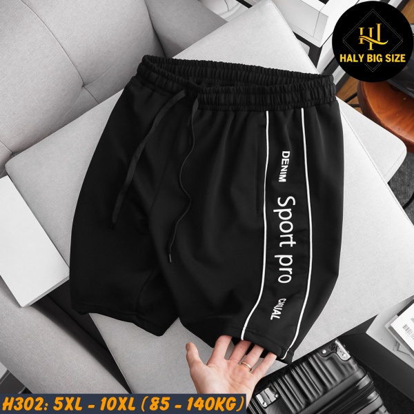 Quần short thun nam big size H302