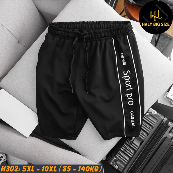 Quần short thun nam big size H302