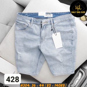 Short jean nam big size H304