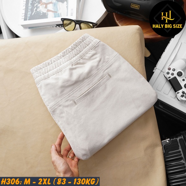 Quần short nhung tăm nam big size H306