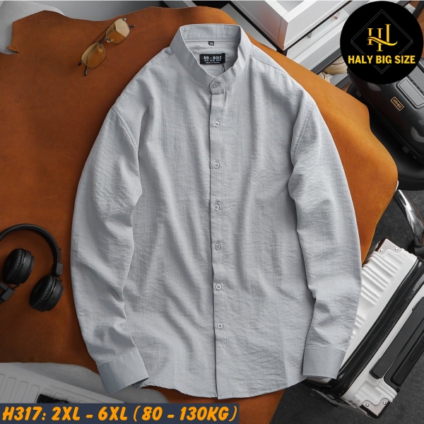 Áo sơ mi nam big size H317