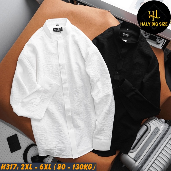 Áo sơ mi nam big size H317