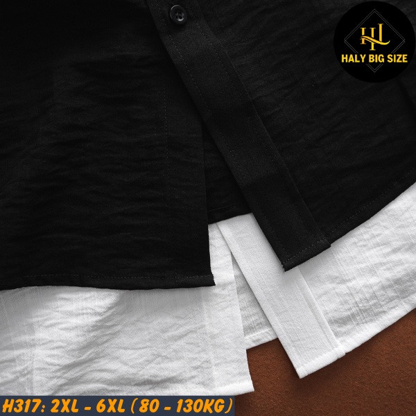 Áo sơ mi nam big size H317
