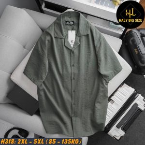 Áo sơ mi nam big size H318