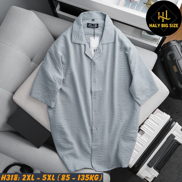 Áo sơ mi nam big size H318