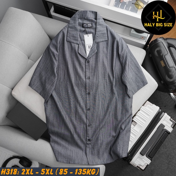 Áo sơ mi nam big size H318