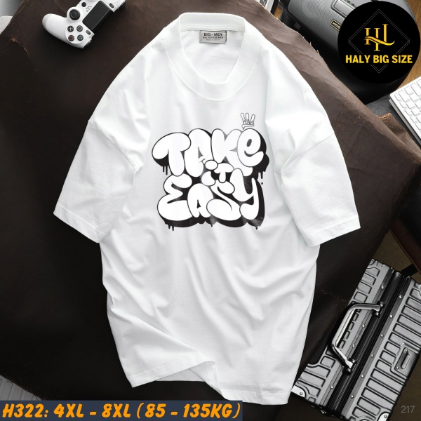 Áo thun nam big size H322