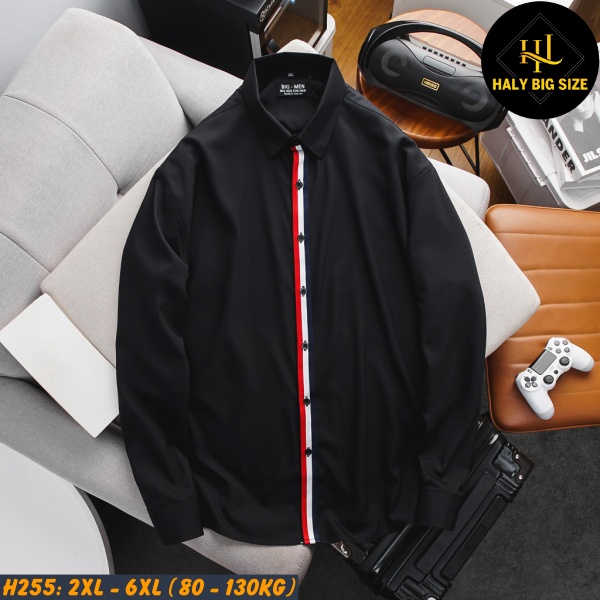 Áo sơ mi nam big size H255