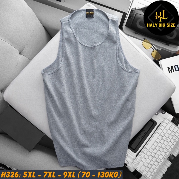 Áo thun ba lỗ nam big size H326