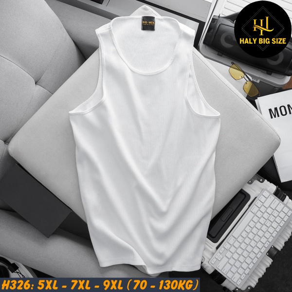 Áo thun ba lỗ nam big size H326