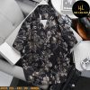 Áo sơ mi nam big size tay ngắn cổ đăng hoạ tiết H332