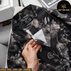 Áo sơ mi nam big size tay ngắn cổ đăng hoạ tiết H332