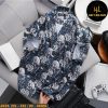 Áo sơ mi nam big size tay ngắn cổ đăng hoạ tiết H332