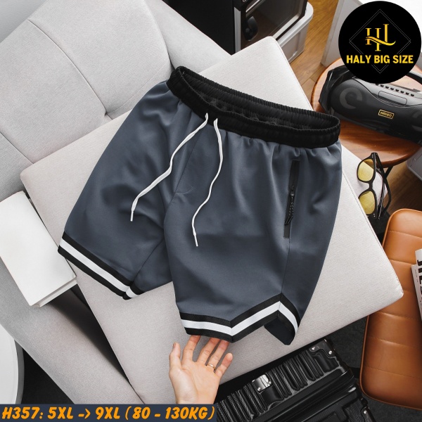Quần short thun nam big size H357